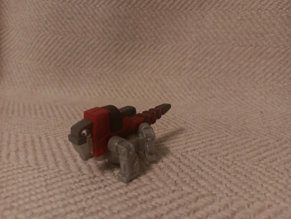 Mattel Dinotrux Reptool Roller Waldo Tyrux 2016 Red Pipe Wrench Dinosaur Plumber